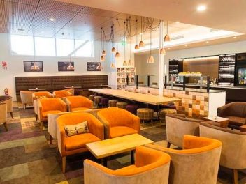 Manaia Lounge, Queenstown Airport . Pic Michael Thomas